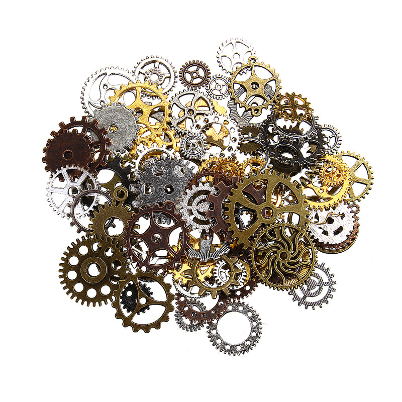 75pcs Casting Molds Jewelry Making Silicone Molds Pendant Trays Tools Kit