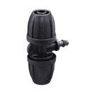 50Pcs Micro Spray Pipe Joint Two Way Plug Head Drip Irrigation Atomization Nozzle Garden Tools Hose 8/11 Hose Connectors