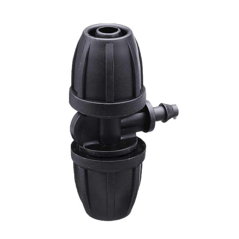 50Pcs Micro Spray Pipe Joint Two Way Plug Head Drip Irrigation Atomization Nozzle Garden Tools Hose 8/11 Hose Connectors