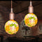 MLR-125HMG AC85-265V G125 2835 4W E27 2700K Warm White LED Tiffany Glass Light Bulb Indoor Decorative Lamp