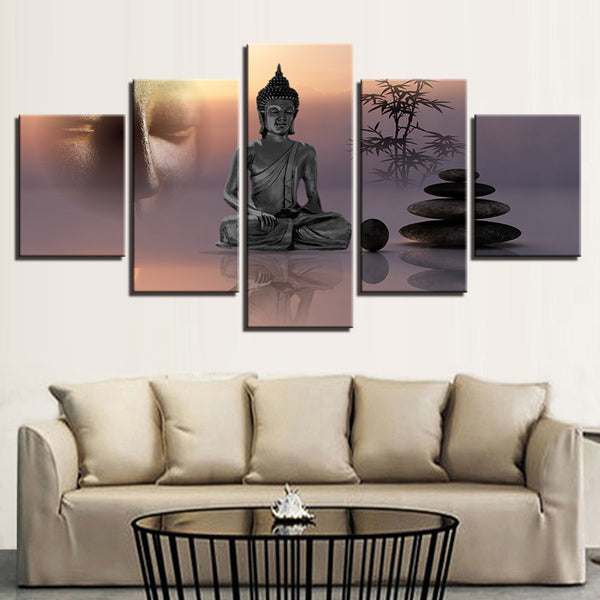 5Pcs Modern Canvas Print Paintings Poster Wall Art Picture Home Decor Unframed