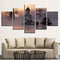 5Pcs Modern Canvas Print Paintings Poster Wall Art Picture Home Decor Unframed