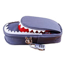 WAM PC-CB01 Shark Pencil Case Children School Pen Pouch Bag  Boys Stationery with Lock