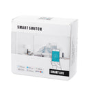MoesHouse WS-EUY1-W EU Standard 1 Gang Smart Push Button Switch Smart Life Tuya Wireless Remote Control Work with Alexa Google Home