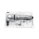 2800 SPM Air Powered Nibbler Tool Cutting Punch Shear 18 Gauge Metal Steel Sheet Cutter