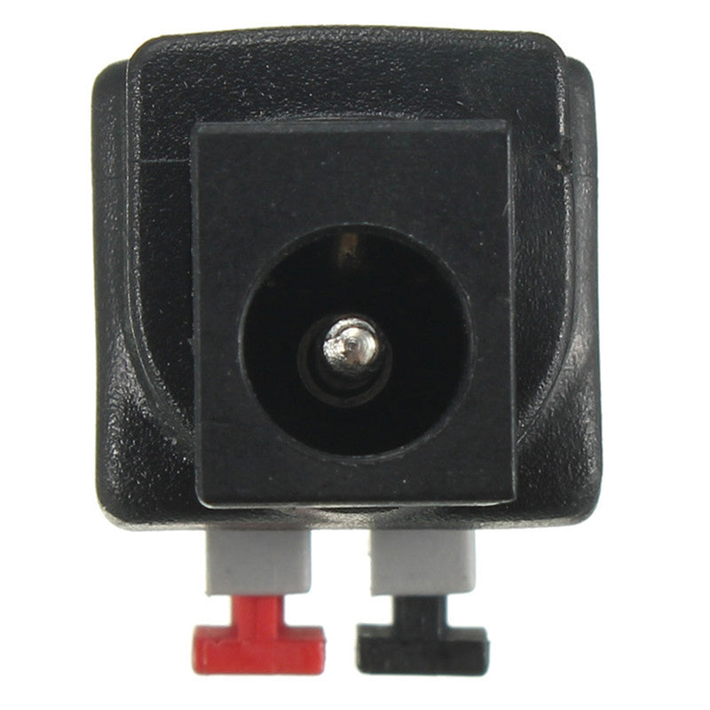 10PCS LUSTREON DC Power Female 5.5*2.1mm Connector Adapter Plug Cable Pressed for LED Strips 12V