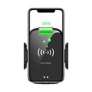 Bakeey 9W Infrared Automatic Sensor Fast Charging Phone Bracket Wireless Car Charger For iPhone X XS HUAWEI P30 Oneplus 7 XIAOMI MI 9 MI8 S10 S10+