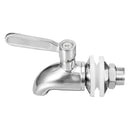M16 Silver Stainless Steel Faucet Barrel Tap For Drink Beverage Juice Water Coffee With The Switch