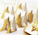 50pcs Creative Wedding Candy Gift Box Wedding Party Chocolate Candy Gift Paper Boxes