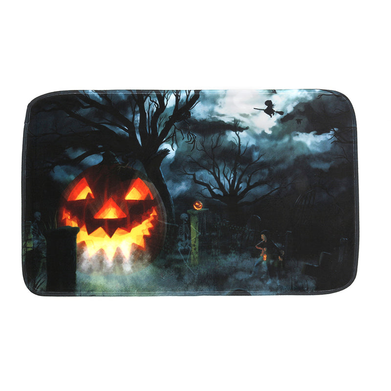 3PCS Durable Safety Patent Print Non-slip Bath Mat Toilet Rug Bathroom Carpet