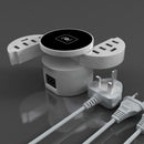 Bakeey 10 USB Ports Qi Wireless Desktop Charger Socket Power Strip for iPhone X S8 S9 8 Plus