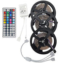 15M SMD5050 Non-Waterproof RGB 450 LED Strip Light Kit + 44 Keys Controller + Cable Connector DC12V