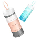 4 Layer Feeding Container Baby Milk Powder Dispenser PP Handing Handle Formula Box Kitchen Storage Container