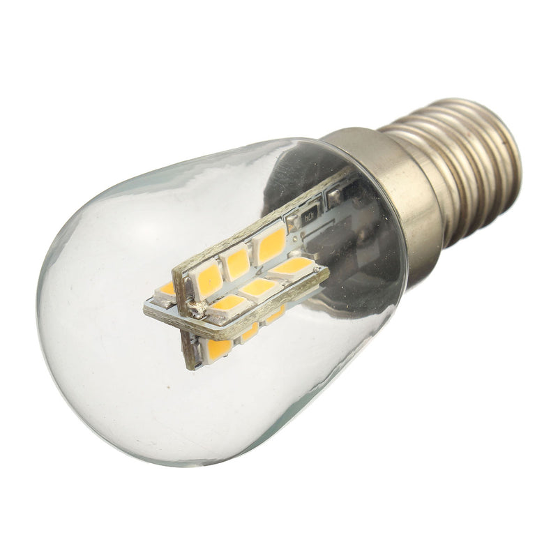 E14 3W SMD3014 LED Fridge Refrigerator Corn Light Bulb Pendant Crystal Chandelier Spot Lightt 220V