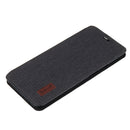 Bakeey Flip Shockproof Fabric Soft Silicone Edge Full Body Protective Case For OnePlus 7 PRO