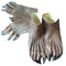 Adult Halloween Werewolf Monster Hands Glove+Feet Shoes Cover Costume Accessory