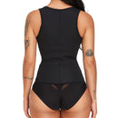Women Front Zip Sports Trainer Cincher Corset Waist Shapewear Vest Plus Size Polyester Neoprene Vest