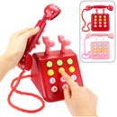 Simulation Wooden Phone Toys Educational Children Dollhouse Gifts Pretend Play Toys