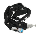 78cm Security Anti Theft Motorcycle Bicycle Chain Bike Lock With 2 Keys Black