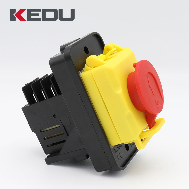KEDU JD3 230/400V 16/12A 10 Pin Waterproof Electromagnetic Push Button Switch