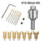 Wooden Bead Maker Beads Drill Bit Milling Cutter Set Molding Tool Beads Router Bit Woodworking Tool Kit