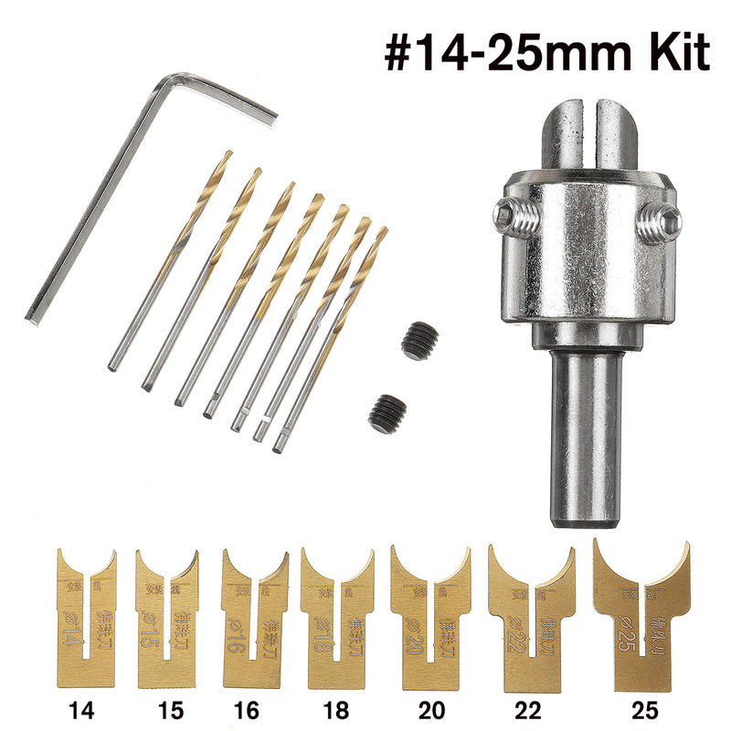 Wooden Bead Maker Beads Drill Bit Milling Cutter Set Molding Tool Beads Router Bit Woodworking Tool Kit