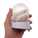 Solar Power Wall Mount 6 LED Light Outdoor Garden Path Landscape Fence Yard Lamp