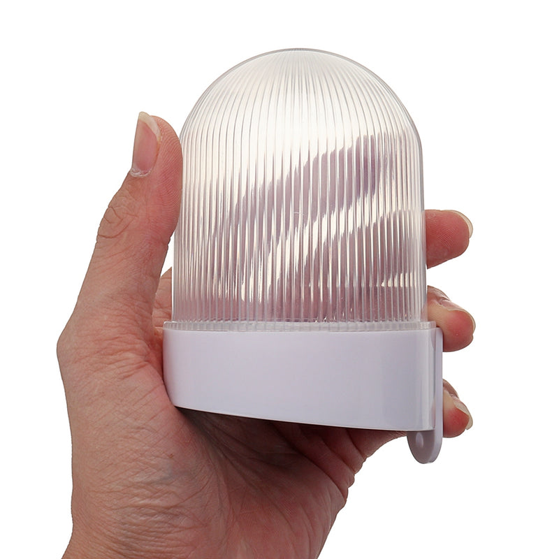 Solar Power Wall Mount 6 LED Light Outdoor Garden Path Landscape Fence Yard Lamp