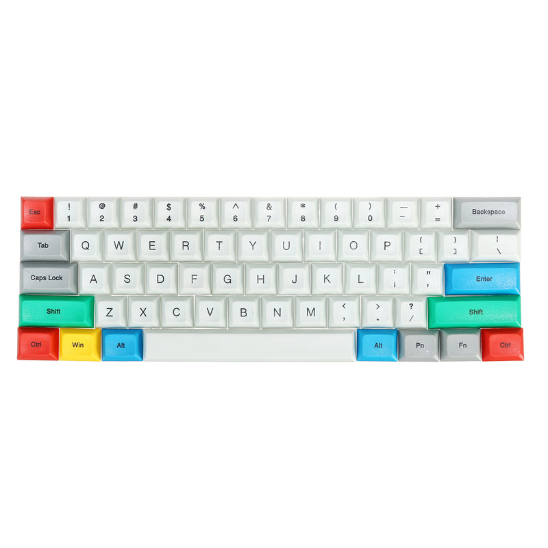Feker D2 61/108 keys DSA Profile PBT Sublimation Keycap for Anne pro 2 Feker 01 RK 61 60% Mechanical Keyboard