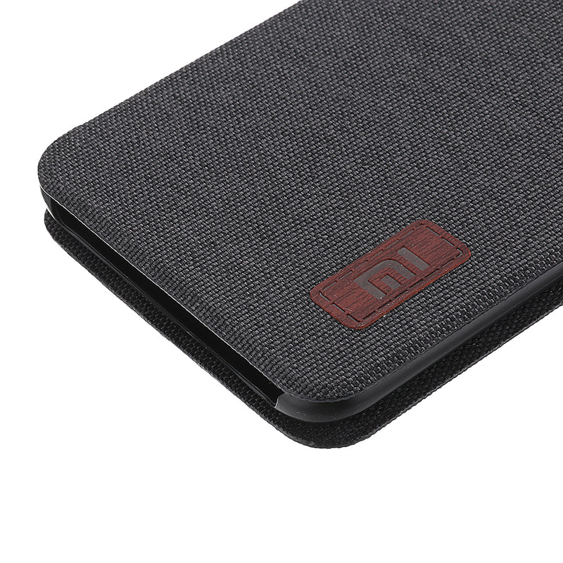 Bakeey Flip Shockproof Fabric Soft Silicone Edge Full Body Protective Case For Xiaomi Mi9 Mi 9 / Xiaomi Mi9 Mi 9 Transparent Edition