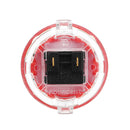 10Pcs Red 24mm Push Button for Arcade Game Console Controller DIY