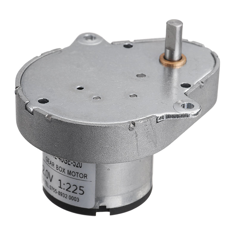 Chihai CHE-48GE-520 DC 12V 28rpm 1:225 Ratio Micro Permanent Magnet Reduction Gear Motor