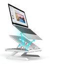 Olmaster Laptop Stand Portable Adjustable Lifting Computer Bracket Display Bracket for 12-17 Inches Laptops Computers