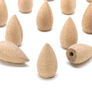 45PCS Cones Backflow Incense Burner Floral Cone With Tray Fragrance Scent Tower Mixed Aromatherapy Fresh Air