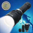 Elfeland L2 2000LM High Power Waterproof Diving LED Flashlight +18650