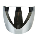Flip Up Helmet Shield Lens Visor 3 Snap For Motorcycle Half Helmet Clear Silver