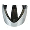 Flip Up Helmet Shield Lens Visor 3 Snap For Motorcycle Half Helmet Clear Silver