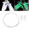 1 Pair LED Light Bestselling 80CM Flash Luminous Fashionable Glass Fiber Cool Design Shoelaces
