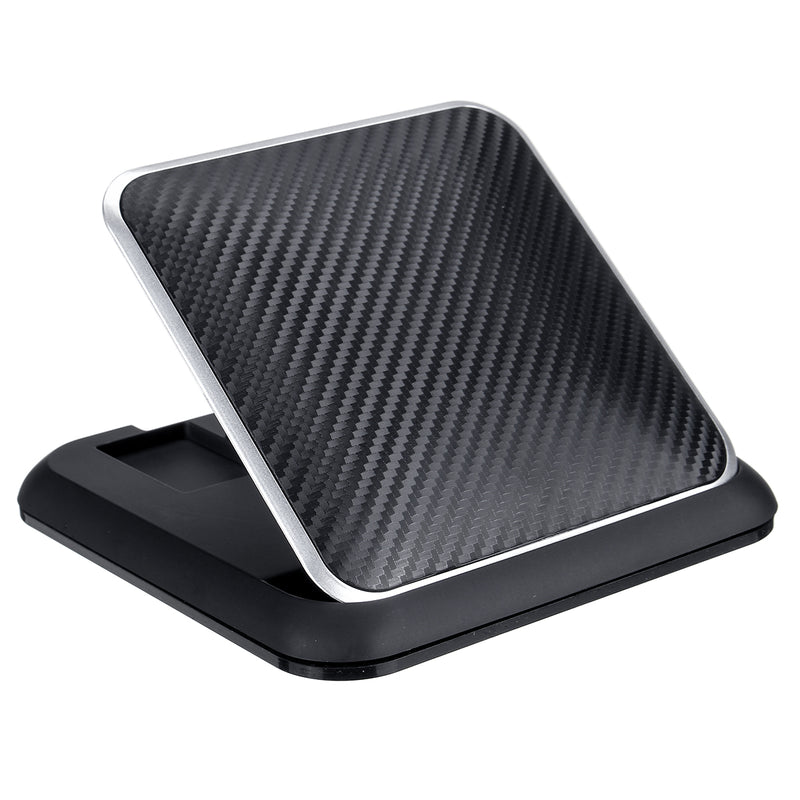 Carbon Fiber Dashboard Suction Cup Car Phone Holder 360 Degree Rotation For 3.5-6.5 Inch Smart Phone iPhone Samsung