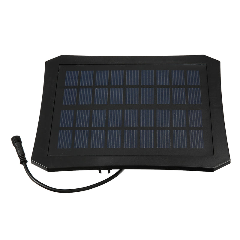7V Solar Power Fountain Pool Water Pump Kit Timer/LED Light Garden Pond Submersible Pumps
