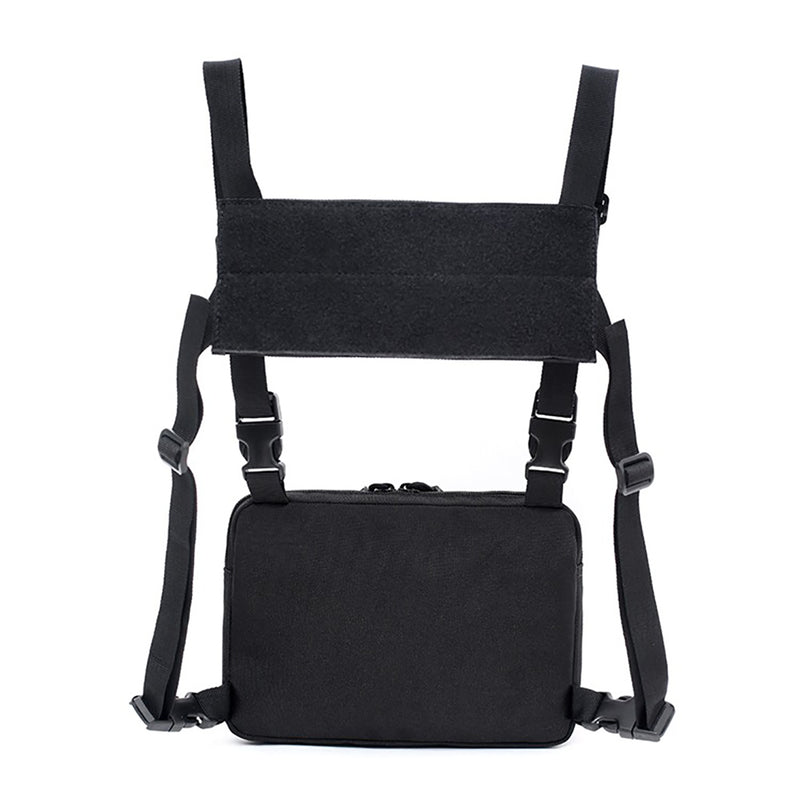 Chest Bag Tactical Vest Chest Rig Bag Hip Hop Pouch Waistcoat Waterproof Unisex