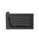 Aluminium Alloy T60 Hole Positioning Metric Measuring Ruler Mini Scriber Marking Ruler Woodworking Tool