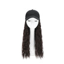Woman Girl Cap Wig Hat Light Long Wavy Halloween Party Curly  Club Winter