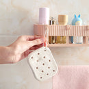 Bathroom Towel Combination Rack Multi-purpose Sorting Shelf Hook No Holes No Mark Hanging