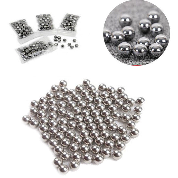 KALOAD 100pcs 10mm Steel Balls Professional Steel Bearing Balls Shooting Ammo Bullet Gun Accessories