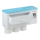 Wall Mount Adsorption Toothbrush Holder Inverted Cups with Toothpaste Squeezer