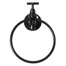 Wall Mounted Towel Ring Holder Kitchen Bathroom Storage Organizer Rack Hanger