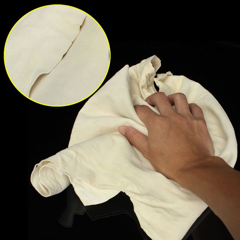 3060cm Nature Real Leather Car Washing Cleaning Towel Cloth Wipes Chamois Clean Cham
