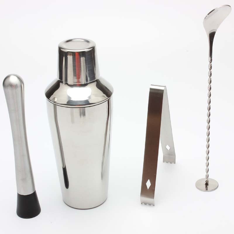 12pcs/set Stainless Steel Liquor  Cocktail Shaker Bar  Mixer