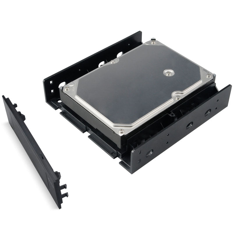 Akasa 3.5'' Internal Device SSD HDD Mounting Adapter 3.5" HDD 2.5" SSD/HDD to 5.25'' PC Drive Bay